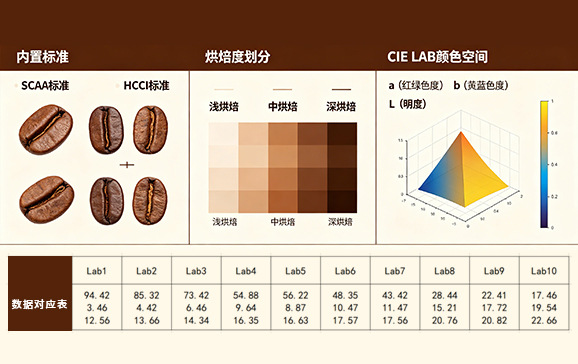1.专业咖啡指标,精准量化烘焙度 1.专业咖啡指标,精准量化烘焙度